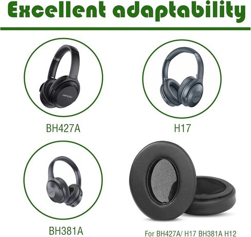 Earpads Replacement Compatible with Mpow H17/BH427A/H12 IPO in Saudi Arabia