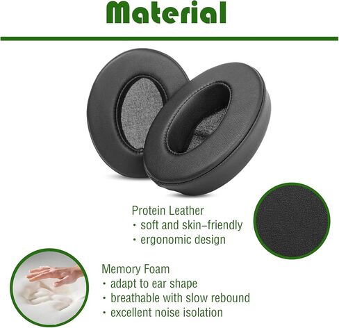 Earpads Replacement Compatible with Mpow H17/BH427A/H12 IPO in Saudi Arabia