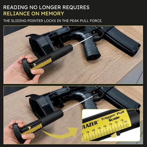 Manual Trigger Pull Scale, Measures trigger pull force from 8 oz to 8 lb in Saudi Arabia