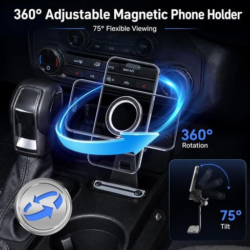 Magnetic Phone Mount Compatible with Ford Bronco 2021-2026 in Saudi Arabia