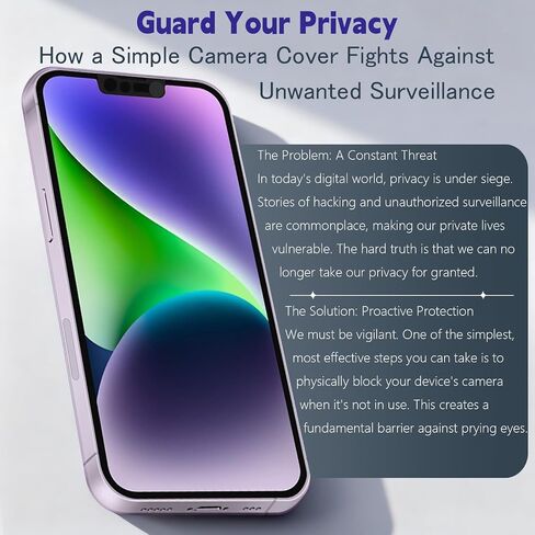 Front Camera Covers Compatible with iPhone 13/13 Mini / 13 Pro /13 Pro Max | Lens Protector,Camera Blocker for Privacy and Safety | 2Pack Black in Saudi Arabia