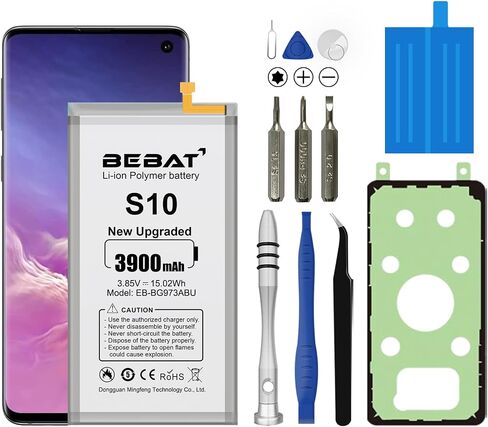 Replacement Battery for Samsung Galaxy S8 Plus,3500mAh High Capacity Lithium Polymer Battery for Samsung Galaxy S8 Plus SM-G955 G955V G955A G955T G955P G955R4 G955F with Repair Tool Kits in Kuwait