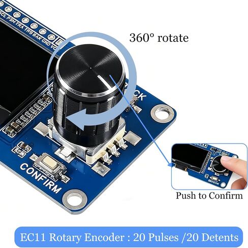 1.3 Inch OLED I2C IIC Display Module with EC11 Rotary Encoder in Saudi Arabia