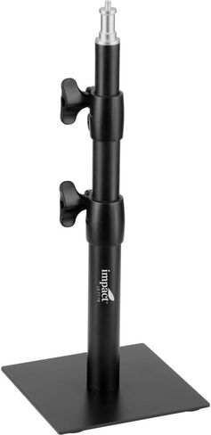 Impact Tabletop Light Stand with Flat Base, 10.7-23.5 in, 10 lb Capacity in Kuwait
