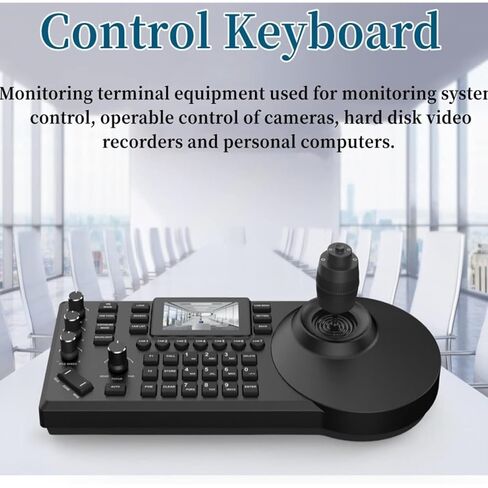 IOKGVEDD Joystick, Streaming Media Controller Keyboard Joystick For Video Conferencing Camera Control, Wide Compatibility in Saudi Arabia