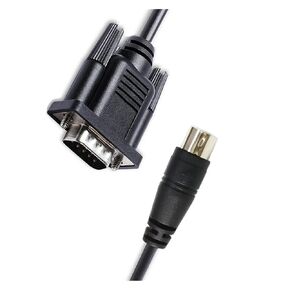 DB9 Male RS232 to M1ni Din 8P Serial Cord for Connecting D1V2P Series PLC to DOP HMI(1m) in Saudi Arabia