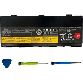 00NY493 بطارية كمبيوتر محمول 90Wh 8000mAh بديلة لجهاز Lenovo ThinkPad P50 20EN 20EQ ThinkPad P51 20MM 20MN 20HH 20HJ Series L17L6P51 L17M6P51 SB10H45078 00NY492 SB10H45077 01AV477 77+ 77++ 11.25 فولت in Kuwait