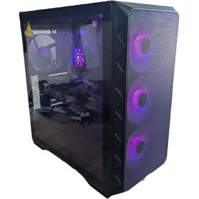 Centaurus Vega A1 PC - GeForce RTX 5080, AMD Ryzen 9 9900X 12-Core, 32GB DDR5 RAM, 2TB NVMe SSD, Liquid Cooler, Windows 11 Pro | VR 4K Ready Custom Gaming Computer Desktop in Saudi Arabia