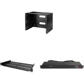 StarTech Wall Mount Rack with Shelf and Power Strip for Networking Equipment (8U) in Saudi Arabia