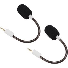 Detachable Replacement Noise Cancelling Microphone for BlackShark V2 Gaming Headset - Lossless Sound Quality for Gamers (White) in Saudi Arabia