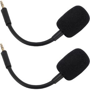 Clear Sound Headset Microphone Set for Barracuda X, 2pcs OFC Cable Microphone Replacement, Plug and Play (Pink) in Saudi Arabia