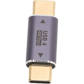 USB C Male to Male Adapter High Speed 40Gbps PD 100W for in Saudi Arabia