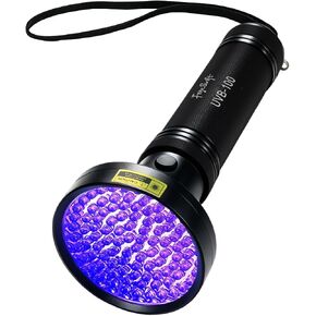 100 مصباح LED 395 نانومتر بالأشعة فوق البنفسجية باللون الأسود in Kuwait