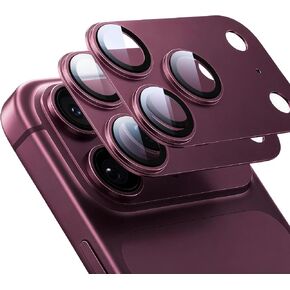 MAGIC JOHN 2 Pack Camera Lens Protector for iPhone 17 Pro Max 6.9",Orange in Saudi Arabia