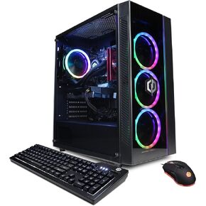 CYBERPOWERPC Gamer Supreme Liquid Cool Gaming PC, AMD Ryzen 7 5800X 3.8GHz, GeForce RTX 3060 12GB, 16GB DDR4, 1TB NVMe SSD, WiFi Ready & Win 11 Home (SLC8260A8) in Saudi Arabia