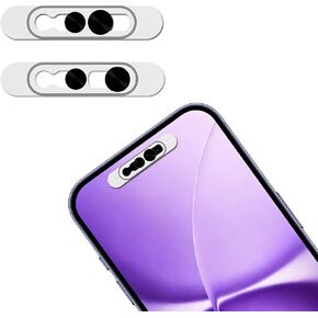 Front Camera Privacy Cover Compatible for iPhone 17/16/15/14 Pro & Pro Max, [2 Pack] Anti-Spy Lens Protector, On/Off Face ID Compatible Slide Cover, Camera Protector for Privacy & Security (Black) in Saudi Arabia