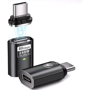 240W USB-C Magnetic Adapter 240W, 80Gbps Data Transfer, 16K Video Output in Saudi Arabia