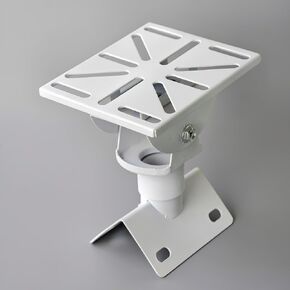 90° Right Angle CCTV PTZ Dome Camera Wall Corner Mounting Bracket, Aluminum Alloy Crossbar Holding Pole Mount Security Camera Integrated Clamp Bracket in Saudi Arabia