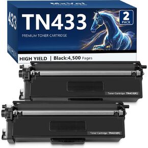 TN433 Toner Cartridge Set Replacement for Brother TN-433 TN431 MFC-L8900CDW in Saudi Arabia