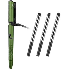 OLIGHT O'Pen 3 4-in-1 Pen Flashlight OD Green with 3 Ballpoint Refills in Saudi Arabia
