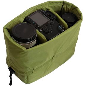FAVOMOTO Camera Bag Insert Nylon Padded Storage Case for Lens Travel in Saudi Arabia