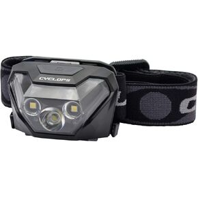 Cyclops HL500 Headlamp | Tactical Durable Lightweight Compact Adjustable Headband Weather Resistant IPX6 Bright LED 500 Lumen Head Flashlight | AAA Batteries Included in Saudi Arabia