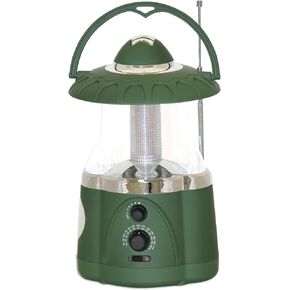 NORTHPOINT 190485 12-LED Lantern with 4-LED Flashlight & AM/FM Radio (Green) in Saudi Arabia