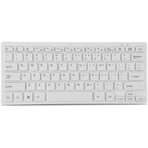 78 key Ultra thin Keyboard, Mini Portable USB Wired Keyboard High Sensitivity Corded Silent Small Compact Computer Keyboard for Desktop Laptop PC(white) in Saudi Arabia