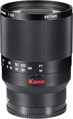 Kase 200mm F5.6 MC Reflex Mirror Aluminum Portrait Lens Compatible with Sony E Mount in Saudi Arabia