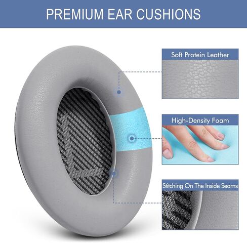 GEVO Replacement Kit for for Bose QC35 & QC35 ii (QuietComfort 35 II) in Kuwait