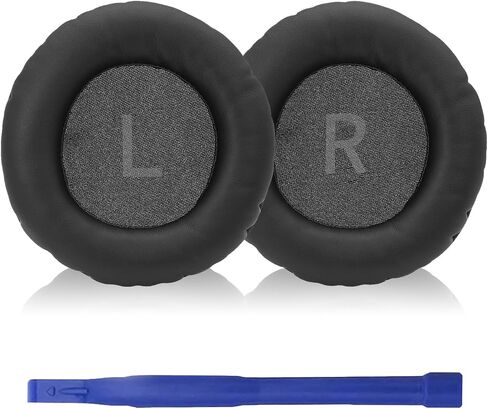 Aiivioll Ear Pads Replacement for AKG Pro Audio K52 K72 K92 M220 K240 K241 K242 K271 K272 K340 K550 K551 K553 S MKII MK2, Earpads Cushions with Protein Leather (Black) in Saudi Arabia