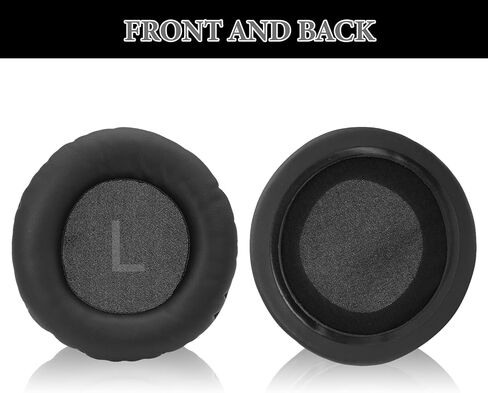 Aiivioll Ear Pads Replacement for AKG Pro Audio K52 K72 K92 M220 K240 K241 K242 K271 K272 K340 K550 K551 K553 S MKII MK2, Earpads Cushions with Protein Leather (Black) in Saudi Arabia