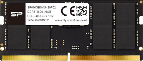 Silicon Power - SP016GBSVU480F02 - Silicon Power SP016GBSVU480F02 DDR5 4800MHz (PC5-38400) 16GB CL40 1.1V Laptop SODIMM in Saudi Arabia