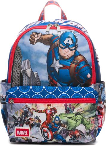 Wondapop Marvel Avengers Captain America 13" Deluxe Nylon Mini Backpack in Saudi Arabia