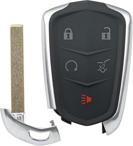 Vurkcy Key Fob Replacement for 2017-2019 Cadillac XT5/ 19 XT4 Car Keyless Entry Remote Control, HYQ2EB, 5 Buttons in Saudi Arabia