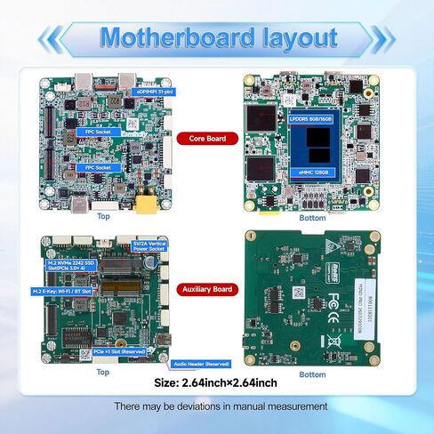 Mind N305 IPC Industrial Mini PC 2.5GbE 12V Passive PoE UAV Flight Control Robotic System 128GB eMMC M.2 NVMe ROS GitHub 4K Triple Display GH1.25 Lock in Saudi Arabia