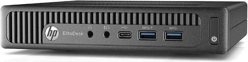 HP Mini PC EliteDesk 800 G2 Micro Desktop, Intel Core i5-6500T, 16GB DDR4 RAM, 256GB SSD, Windows 11 Pro (Renewed) in Saudi Arabia