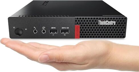 Lenovo ThinkCentre M910q Desktop Computer Mini PC, Intel Core i5-6500, 16GB DDR4 RAM, 512GB M.2 SSD, Windows 11 Pro (Renewed) in Saudi Arabia