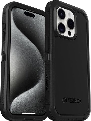 OtterBox iPhone 15 Pro – حافظة Defender XT MagSafe – أسود in Kuwait