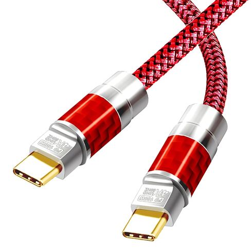 كابل USB C إلى C بطول 25 قدمًا، 100 وات 4K60 هرتز من النوع C GEN2x2 (بيانات usb3.1)، مخرج فيديو USB C من USB3.2/ USB4.0 شحن ومزامنة سريع لشاشة Xreal MacBook Pro iPad Pro iPhone 15 Pro Galaxy S22 المحمولة in Kuwait