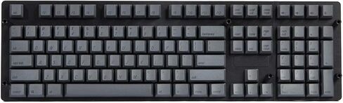 Qisan PBT Keycaps 108 Key Cherry Profile Keycap Set Dye-subbed for 61/87/104/108 MX Switches Mechanical Gaming Keyboard (Dark Grey) in Saudi Arabia