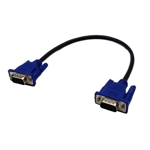 V/GA Extension Cord HD 15 Pin Male to Cables Cord Wire Line Copper Core for PC Computer M>oni>tor Projector(30cm) in Saudi Arabia
