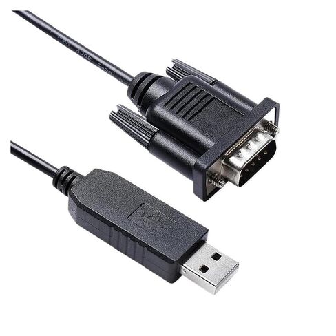 F&T>D*I FT232RL USB RS232 Serial to DB9 Male Programming Cord for IC-PCR100 IC-PCR1000 ST-9M(1.8M) in Saudi Arabia