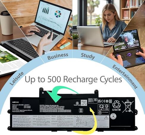 استبدال بطارية L22M3P77 لجهاز Lenovo ThinkPad X1 Carbon الجيل الثاني عشر 21KC 21KD ThinkPad X1 2-in-1 Gen 9 Series 21KE 21KF L22C3P76 L22D3P77 SB11H56284 5B11H56383 L22B3P73 SB11H56287 5B11H56386 in Kuwait