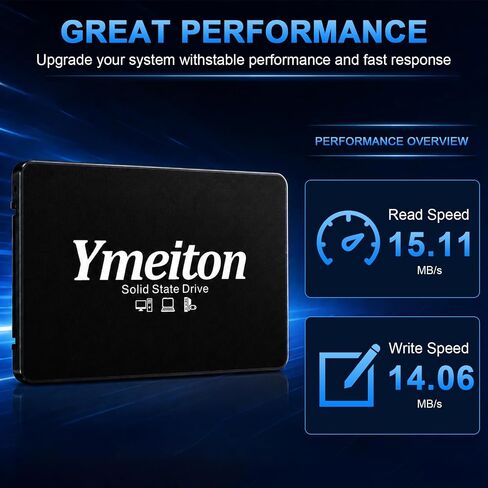 64GB SATA III 2.5 Inch SSD Internal Solid State Drive with 3D NAND TLC, Up to 400MB/s Read Speed for Laptop Desktop PC Upgrade, Black in Saudi Arabia