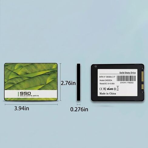 128GB SATA SSD 2.5-Inch Internal Solid State Drive, SATA3 Interface in Saudi Arabia
