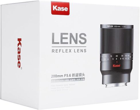 Kase 200mm F5.6 MC Reflex Mirror Aluminum Portrait Lens Compatible with Leica M Mount in Saudi Arabia