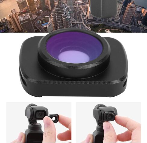 Portable Wide Angle Camera Lens Magnetic Anamorphic Lens Accessories for OSMO 2 in Saudi Arabia