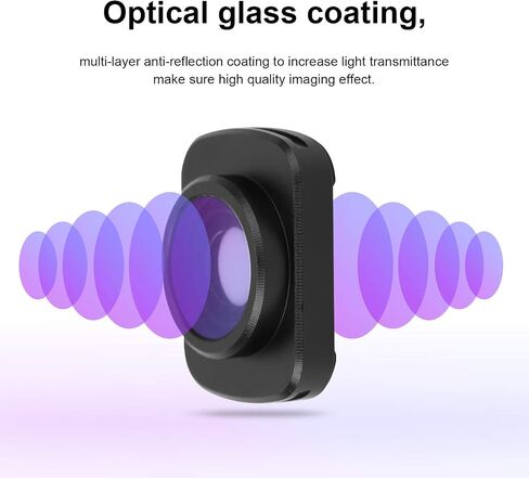 Portable Wide Angle Camera Lens Magnetic Anamorphic Lens Accessories for OSMO 2 in Saudi Arabia