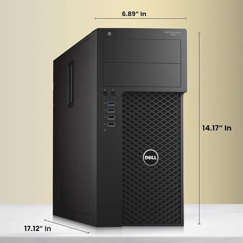 Dell Precision 3620 Tower Desktop Computer – Intel Core i7 6th Gen – 16GB RAM – 512GB SSD – GeForce GT 1030 – Keyboard & Mouse – Wi-Fi – Windows 11 Pro – Gaming PC (Renewed) in Saudi Arabia